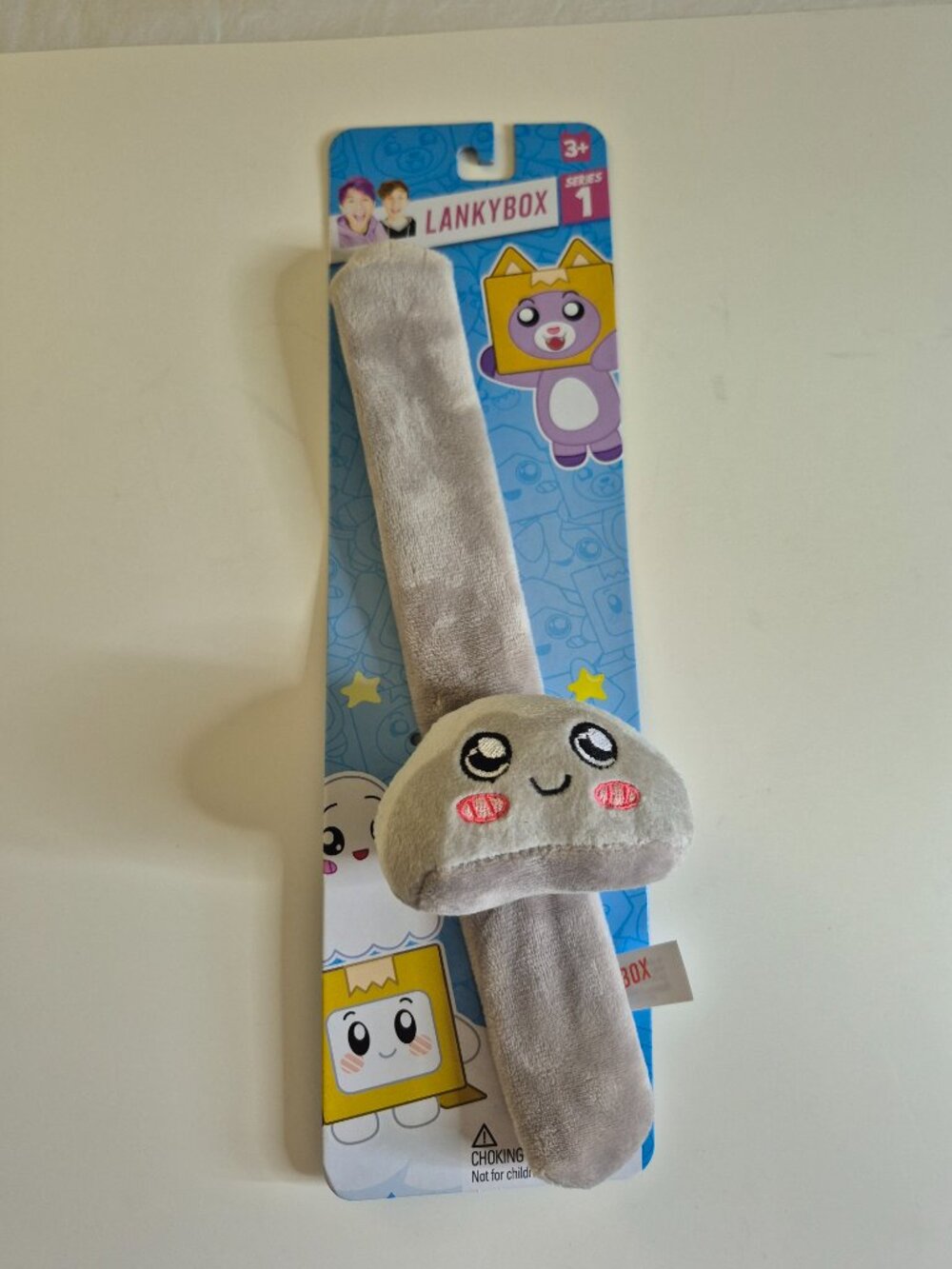 Lankybox Series 1 Rocky Plush Bracelet Portable Fun Exciting, NEW